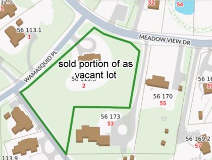 2 Wamasquid Place Lot B West of Town